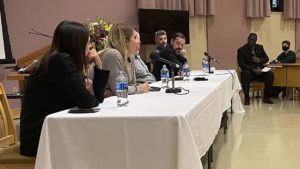 The Michener laureates panel